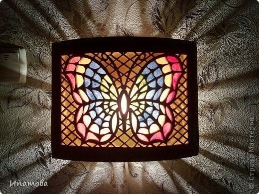 butterfly lamp