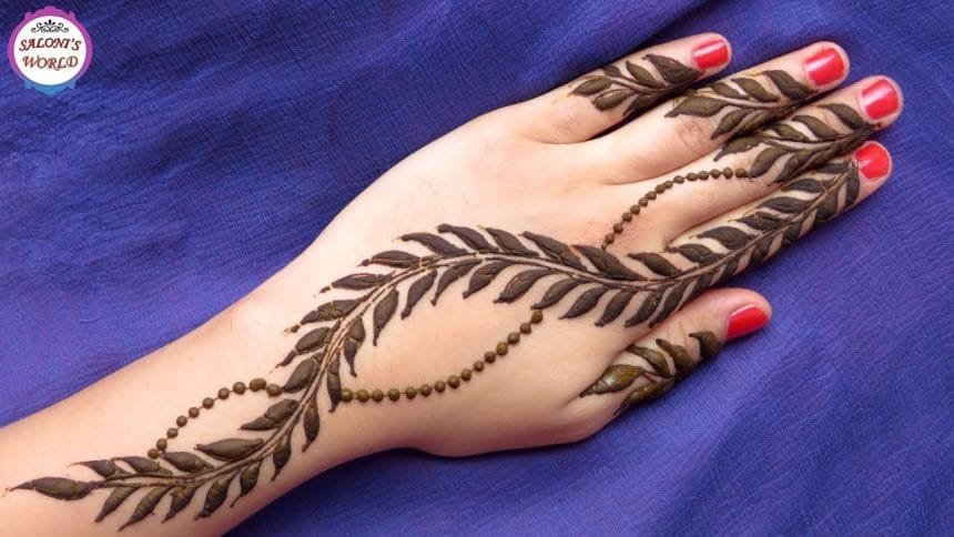 Simple arabic henna mehndi designs – Simple Craft Ideas