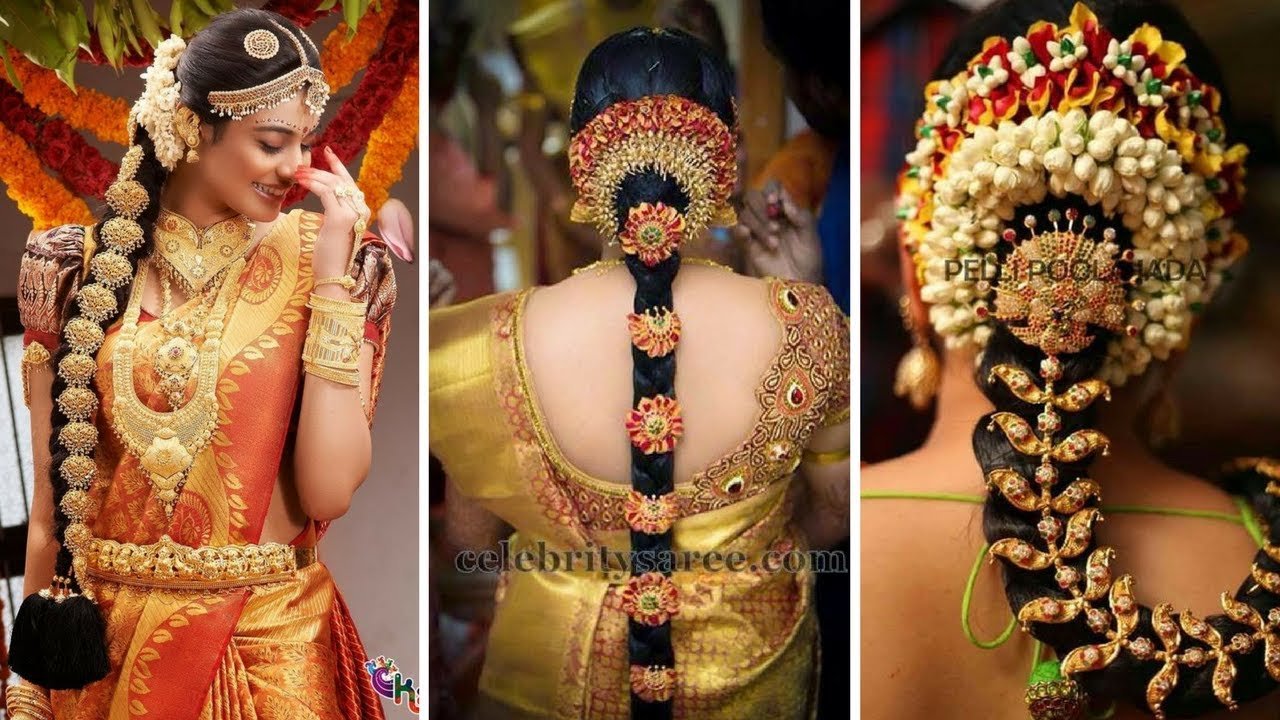 30 Best Indian bridal hairstyles trending this wedding season - Simple  Craft Ideas