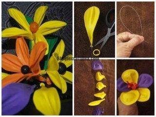 Balloon flower making