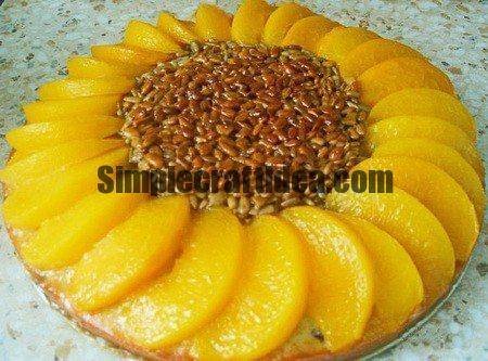 Poppy seed cake "Sunflower"
