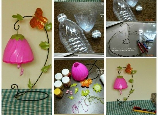 Pet bottle craft works - Simple Craft Ideas