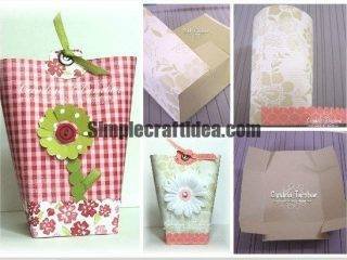 Gift bags from scrap