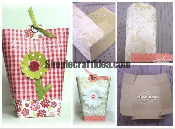 Gift bags from scrap