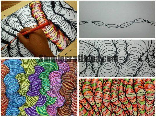 How to draw a wavy pattern