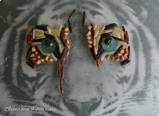 Make a Tiger with Cereals