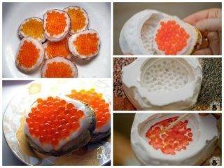 Caviar soap making