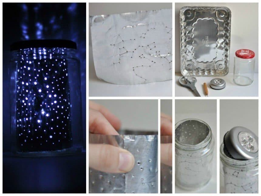 Making a stellar lamp in a jar of preserves