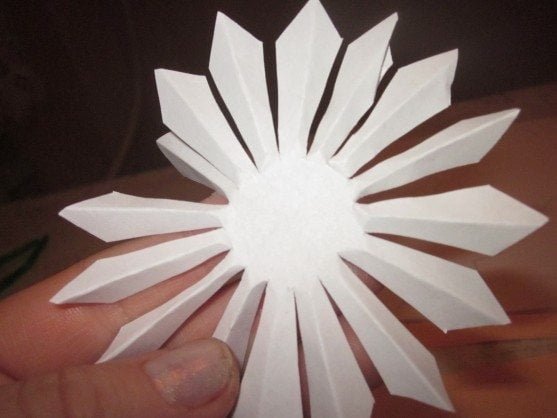 Radiant bouquet of paper asters - Simple Craft Idea