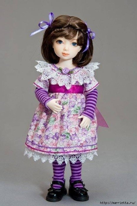 How to sew a dress for the doll - Simple Craft Idea