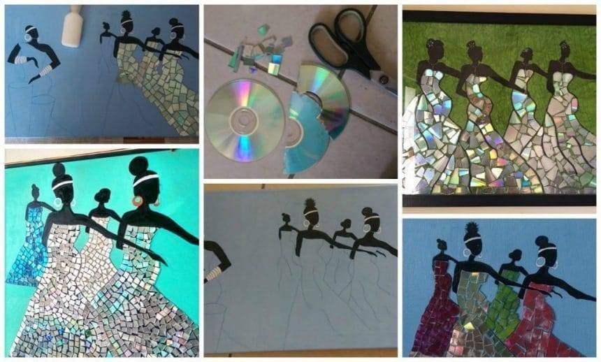 How to make CD collage