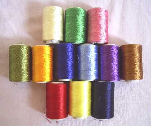 Basic tutorial of silk thread bangle making - Simple Craft Idea