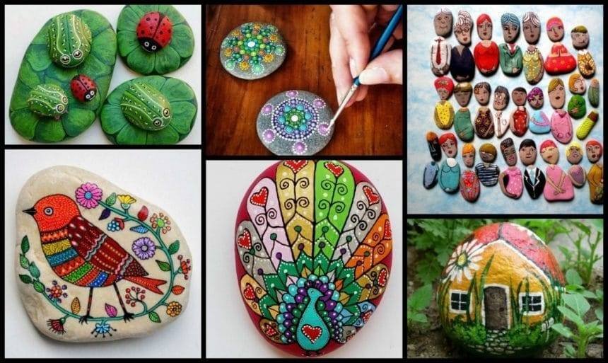Tips for painting stones Easy Craft Ideas