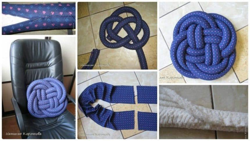 How to make pillow from Chinese knot