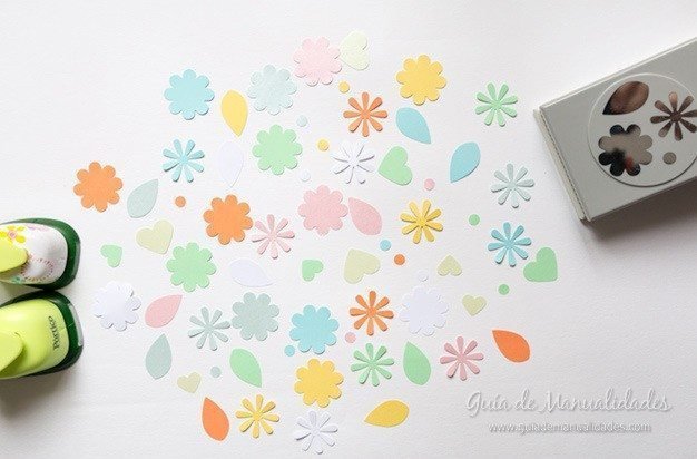 Flower garland gift wrapping(221)