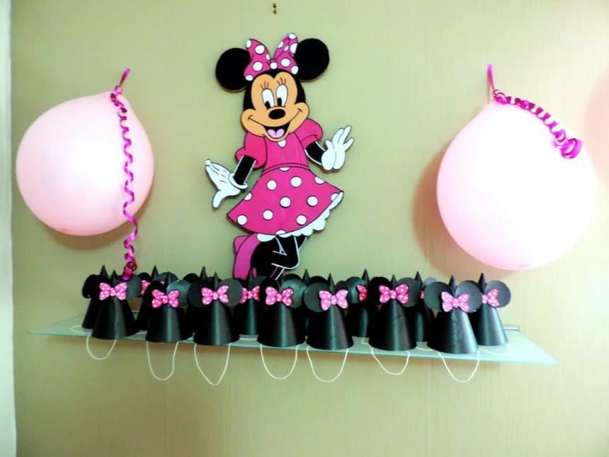 Minnie mouse birthday theme - Simple Craft Ideas