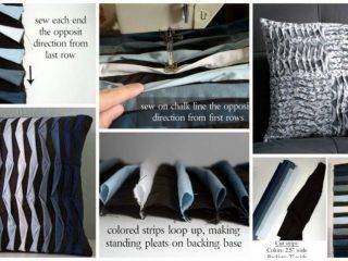 How to make zig-zag pillow