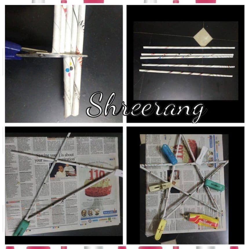 newspaper sticks for frame (6)