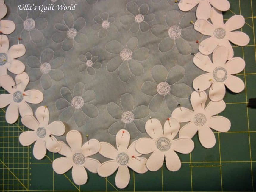 Flower napkin (4)