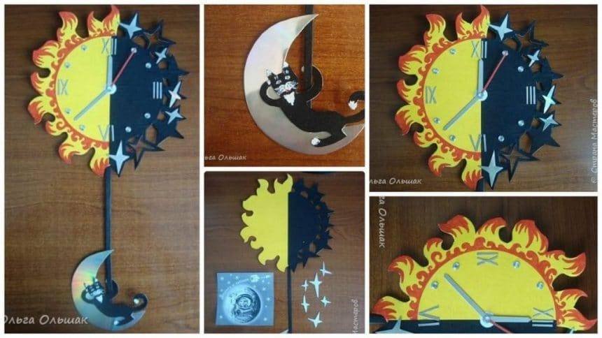 How To Make Day Night Clock Simple Craft Ideas