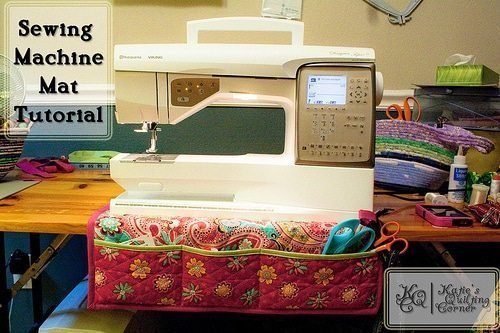 sewing machine mat