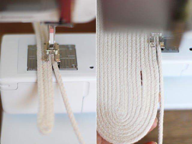  sew a rope bag