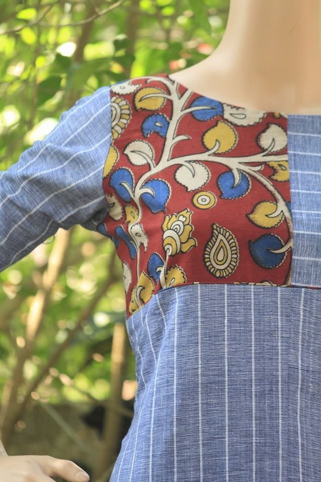 How to front design of kurtha - Simple Craft Ideas