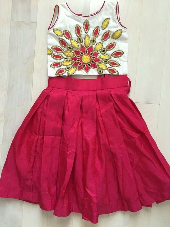 Different types of kids lehengas - Simple Craft Ideas