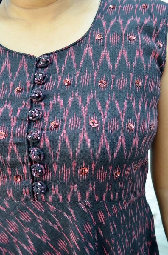 Different types of kurthi neck patterns - Simple Craft Ideas