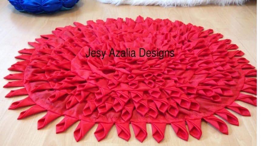 How To Make Floor Mat Using Old Cloth Simple Craft Ideas