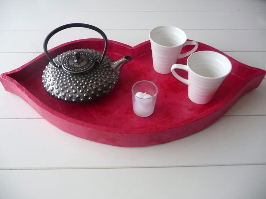 mouth shape tray