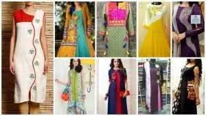 Different types of kurtis designs