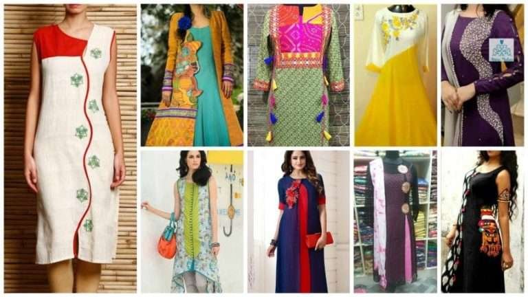 Different types of kurtis designs