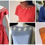 frock neck designs