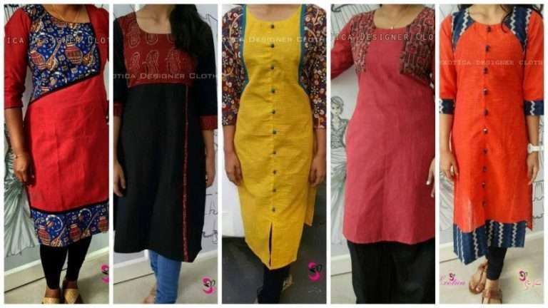Different types of kurtis designs