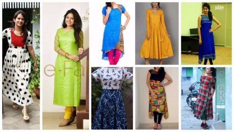 Different types of kurtis designs