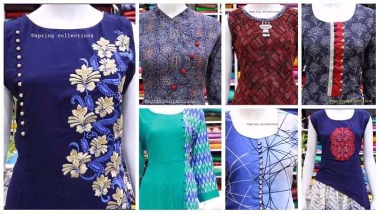 Different types of kurtis designs