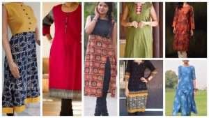 Different types of kurtis designs