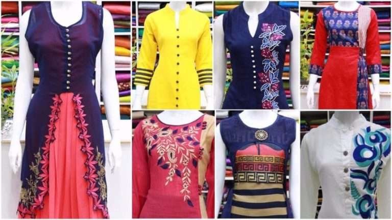 Different types of kurtis designs