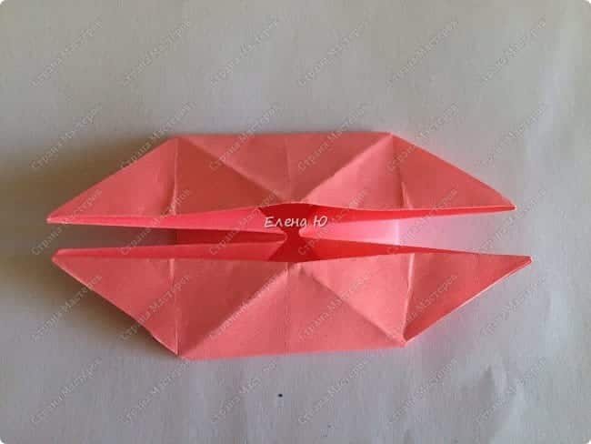 origami flower cube