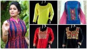 Different types of kurtis designs