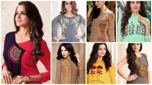 Different types of kurtis design
