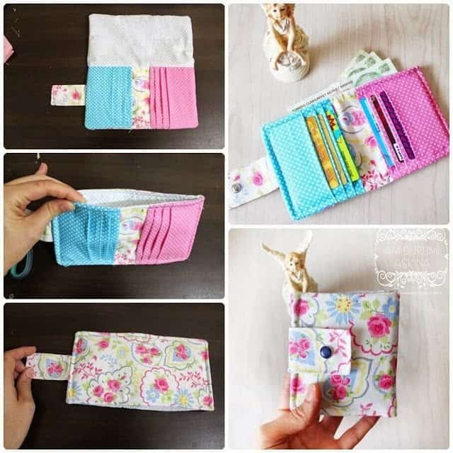 DIY Fabric Wallet: A Step-by-Step Guide - Simple Craft Idea