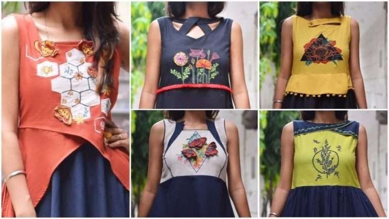 Different types of kurtis designs