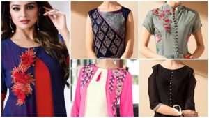 Kurta neck designs for ladies