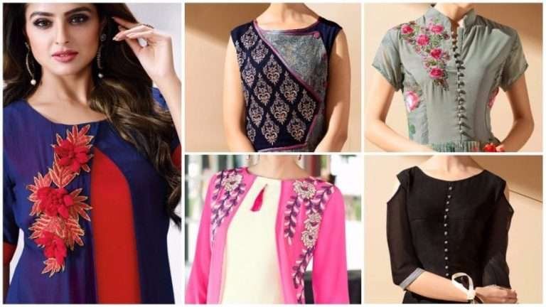 Kurta neck designs for ladies