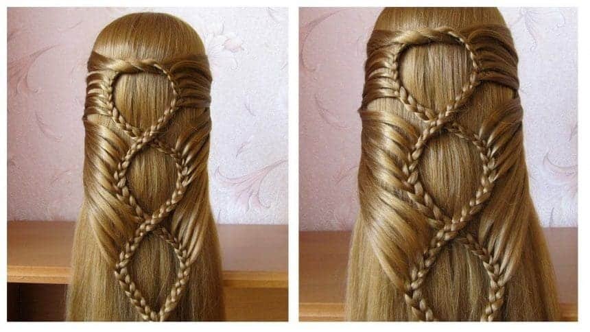 Hairstyle with braid