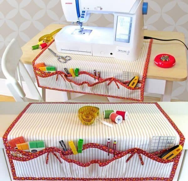 organizer for sewing machine