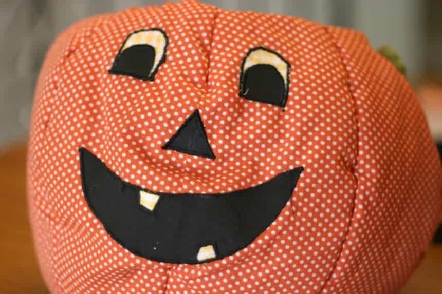 pumpkin trick-or-treat bags
