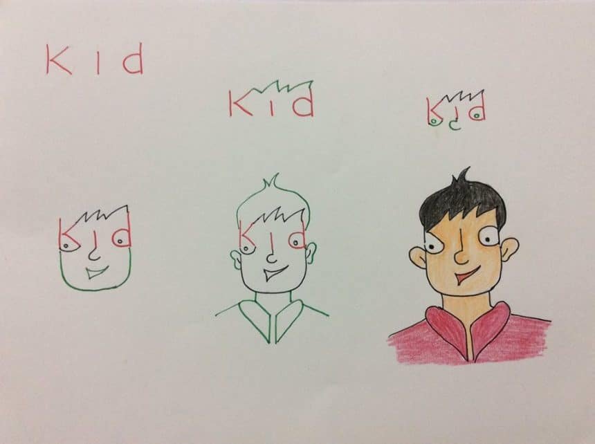 Kids friendly drawings - Simple Craft Ideas
